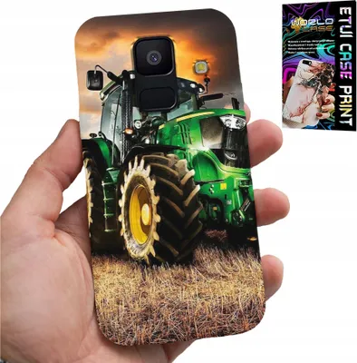Produktbild von Gehäuse Für Samsung A6 2018 - Traktor Bauernhof Traktor Bauernhof + Glas