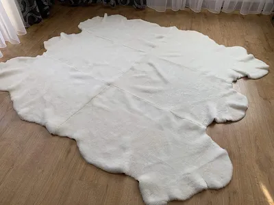 Obrázek produktu pro Sheepmania Sexto Sheepskin Genuine Sheared - přírodní vyčiněná jehněčí kůže - krátká hustá ovčí kůže - deka na koberec Krbová deka z jehněčí kůže do kočárku - bílá