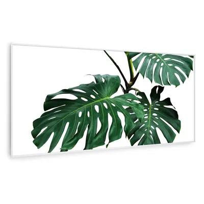 Produktbild von Klarstein Air Art Smart Infrarotheizung, Infrarot Heizung mit IoT/WiFi App-Steuerung, Erkennung Offener Fenster, Infrarotheizung mit Thermostat, Heizung zur Wandmontage, CO2-Freie Elektroheizung 700W