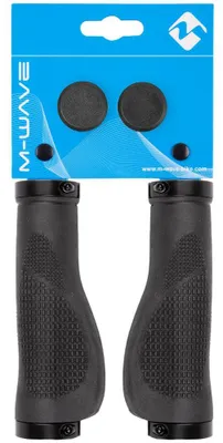 Image de Poignées M-Wave, anatomiques, vissées, 130 mm