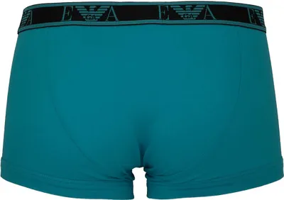 Produktbild von EMPORIO ARMANI 3P Trunk Stretch Baumwolle Boxer Türkis Black Black S
