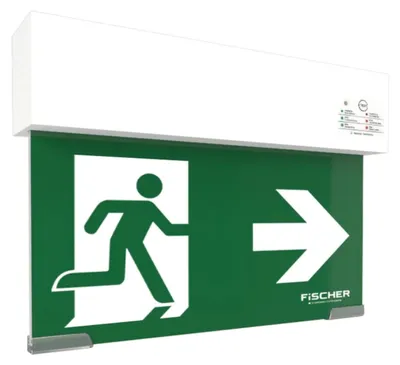Produktbild von Siblik Notausgangsschild beleuchtet Notausgang LED Fluchtwegschild, 3h Laufzeit