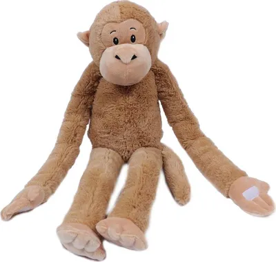Produktbild von Stofftier Hängeaffe, braun, 95 cm, hängend, Kuscheltier Plüschtier, Affe Affen Hängeaffen