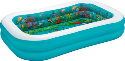 Produktbild von Bestway® Family Pool 3D Undersea Adventure™ 262 x 175 x 51 cm, eckig