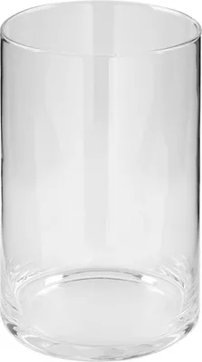 Image de Fink verre de rechange, cylindre en verre avec fond Gorden transparent verre hauteur 18 cm