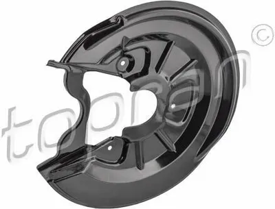 Produktbild von TOPRAN Spritzblech Bremsscheibe für VW GOLF VI (5K1) Hinten Links 116 816 Ankerblech