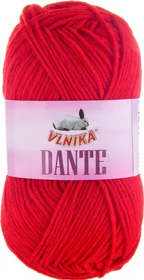 100g Strickgarn Dante Uni und Color Häkelgarn Handstrickgarn Winterwolle uni rot
