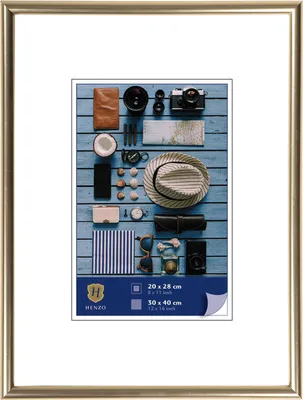 Produktbild von Henzo Napoli Bilderrahmen 30x40 Gold