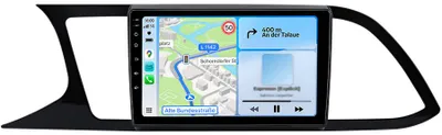 Immagine prodotto di Autoradio Android da 9 pollici 6+128 GB per Seat Leon 5F1 5F5 2012-2020 Wireless CarPlay Android Auto 4G WiFi Navigazione GPS 8 core RDS DSP DAB+ BT