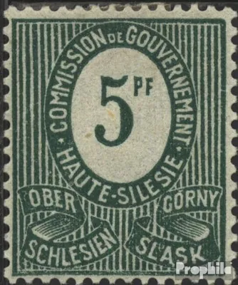 Produktbild von Briefmarken Oberschlesien 1920 Mi 3 gestempelt Ziffern