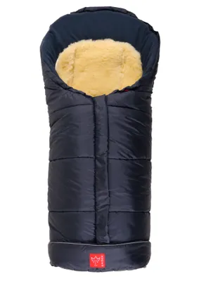 Produktbild von Kaiser, 6571122 Thermo Fleece Kinderwagen Fußsack SHEEPY, navy