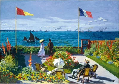 Obrázok produktu pre BLUEBIRD Puzzle Zahrada v Sainte-Adresse 1000 dílků