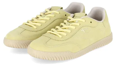 Productafbeelding van Tamaris dames sneakers, lage model, geel, suède, maat: 42