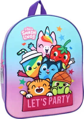 Immagine prodotto di Zaino per bambini Piñata Smashlings 3D Zaino per la scuola per bambini