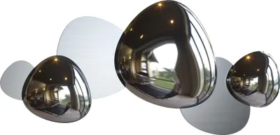 Produktbild von Maytoni JACK-STONE LED Wandleuchte 3.0 Lichtpunkte, 550lm, 3000K, IP20, Nickel
