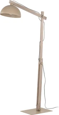 Produktbild von Stehleuchte Metall 180 cm Beige E27 Modern Stehlampe