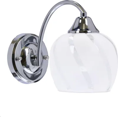 Obrázek produktu pro Nástěnné moderní osvětlení PREGO - 1xE27, 40W, chromované / čiré