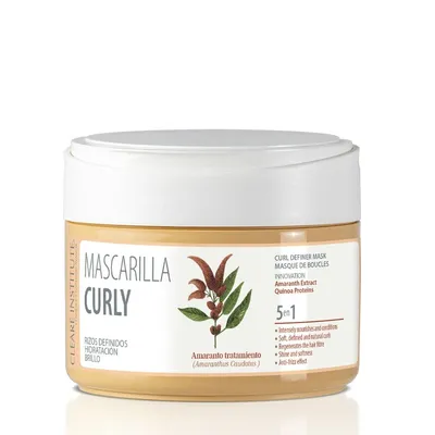Image de Clearé Institute Curly Hair Mask 300ML - Boucles définies et brillance