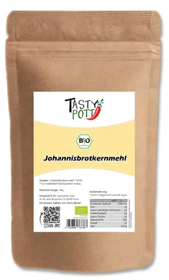 Produktbild von Tasty Pott Johannisbrotkernmehl E410 ab 100g - 1000g