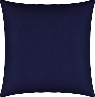 Produktbild von Erwin Müller Bio Kuschelkissenbezug München" dunkelblau 40x40 cm"
