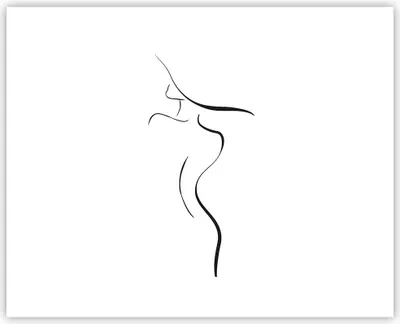 Produktbild von Poster - Poster ohne Rahmen - Minimalismus Frau Hut - 50x40 cm - Wand Bild - Wanddeko - Wandbilder - Kunstposter - Wandposter - Bilder - Kunstdruck - Wanddekoration - Wandbild - P2XAA50x40-4908