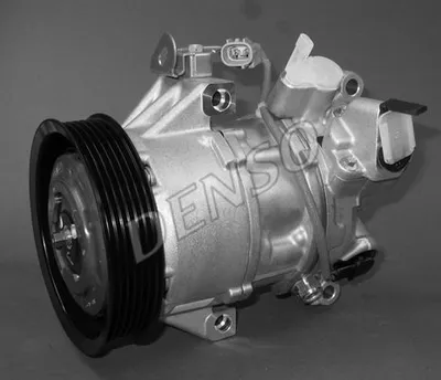 Produktbild von DENSO DCP50009 5SE09C Klimaanlage Klimakompressor ND-8 R134a für TOYOTA Yaris Schrägheck (P1)