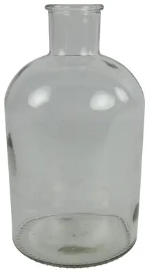 Produktbild von Countryfield Blumen/Zweige Vase - klar/transparent - Glas - Apothekerflaschenform - 17 x 31 cm