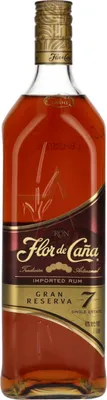 Produktbild von Flor de Caña Gran Reserva 7 Years Old 40,00 % 1,00 Liter