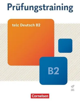 Immagine prodotto di Prüfungstraining DaF B2. telc Deutsch B2 - Übungsbuch mit Lösungsbeileger und Audio-Download
