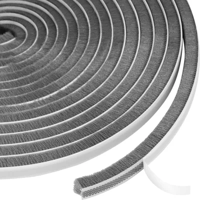 Productafbeelding van Zelfklevende afdichtingsband, 9 mm x 9 mm, 6 meter, voor deuren en ramen