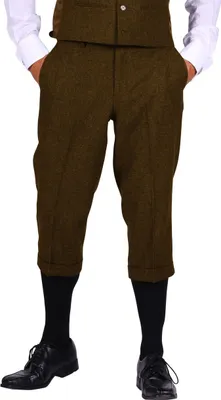 Produktbild von T3179-1300-52 braun Herren Shorts Peaky blinder Hose kurz Gr.52