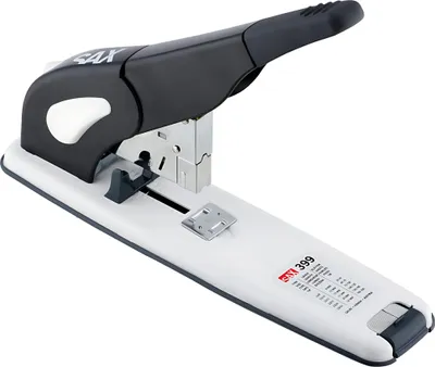 Produktbild von SAX Blockheftgerät Design 399 XXL 23/8 23/10 23/13 23/17 23/20 23/24 fest 200 Bl. (80 g/m²) Metall schwarz
