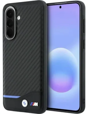 Produktbild von Handyhülle für Galaxy A37 5G, BMW M Carbon Leather, Schwarz