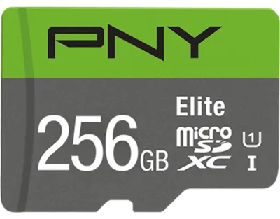 Produktbild von PNY Elite microSD 256 GB, Speicherkarte, (Class 10, UHS-I)