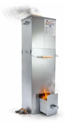 Immagine prodotto di Affumicatore telescopico da esterno con termometro