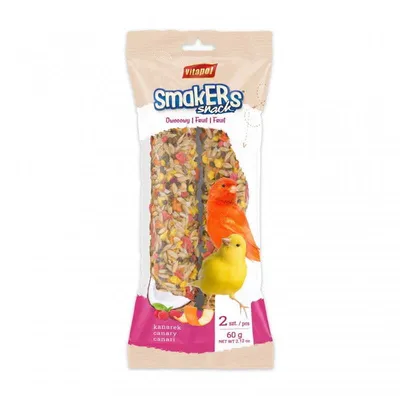 Image de Vitapol Smakers Friandise aux fruits Pour Canaris - 2 pièces - 60G