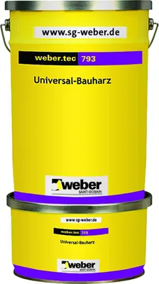 Immagine prodotto di weber.tec 793 Universal Bauharz transparent 8 kg Eimer