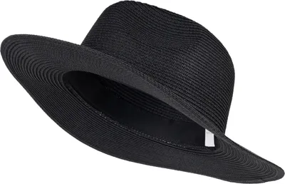 Produktbild von styleBREAKER Damen Panama Sonnenhut aus Papierstroh | Faltbarer Knautschhut mit breiter Krempe | Sommer Fedora Hut für Strand und Festival