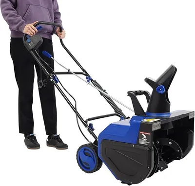 Productafbeelding van Elektrische sneeuwschuiver, 2400W, werkbreedte 56 cm, geschikt voor sneeuw tot 33 cm hoogte, LED-koplampen, worpafstand tot 7,6 meter