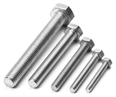 Produktbild von 50 Stück M10 x 170 mm Sechskantschrauben Edelstahl
