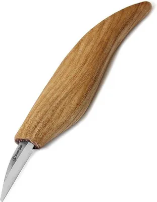 Produktbild von Famanu Holzschnitzmesser für Anfänger und Kinder - 1,5 Zoll Detailmesser für Holzschnitzarbeiten