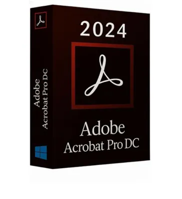 Produktbild von Adobe Acrobat Pro DC 2024 / Dauerlizenz / Windows/ Kein Abo