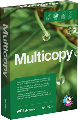 Image de 5x MultiCopy 2100005144 Papier multifonctions - A4, 90 g/qm, extra-blanc, 500 feuilles