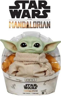 Obrázek produktu pro Star Wars Mandalorian Dítě Yoda Plüschfigur