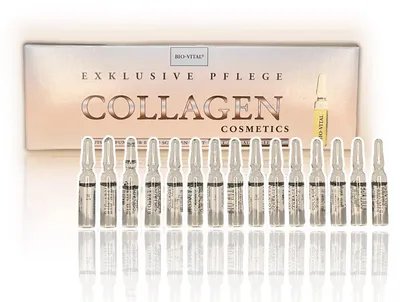 Produktbild von Original  Ampullen für strahlende Haut - 15 x 2ml Anti-Aging Regeneration für Dekollete, Hals & Gesicht Ampullen Anti-Aging (Collagen)