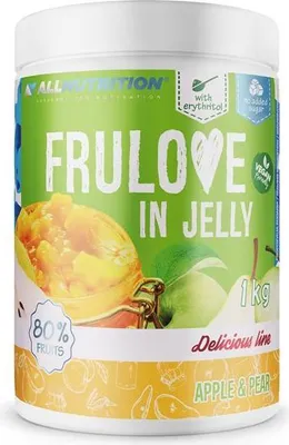 Produktbild von ALLNUTRITION FRULOVE In Jelly Apple & Pear 1000g Marmelade Früchte Birne