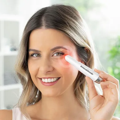 Image de InnovaGoods Soin cosmétique – Anti-ageing, Eye, mit, Phototherapie, Thermotherapie, Vibration