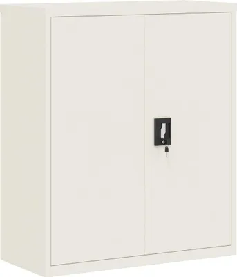 Obrázek produktu pro vidaXL Skříň na dokumenty bílá 90x40x105 cm ocelová