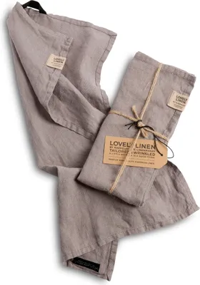 Produktbild von Lovely Linen Linen Misty Platzset Leinen grey ( 1 Stück )