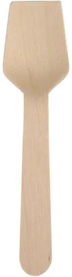 Produktbild von Eislöffel, 9,5 cm, Holz | Packung (100 Stück)
